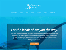 Tablet Screenshot of divelinkcebu.com